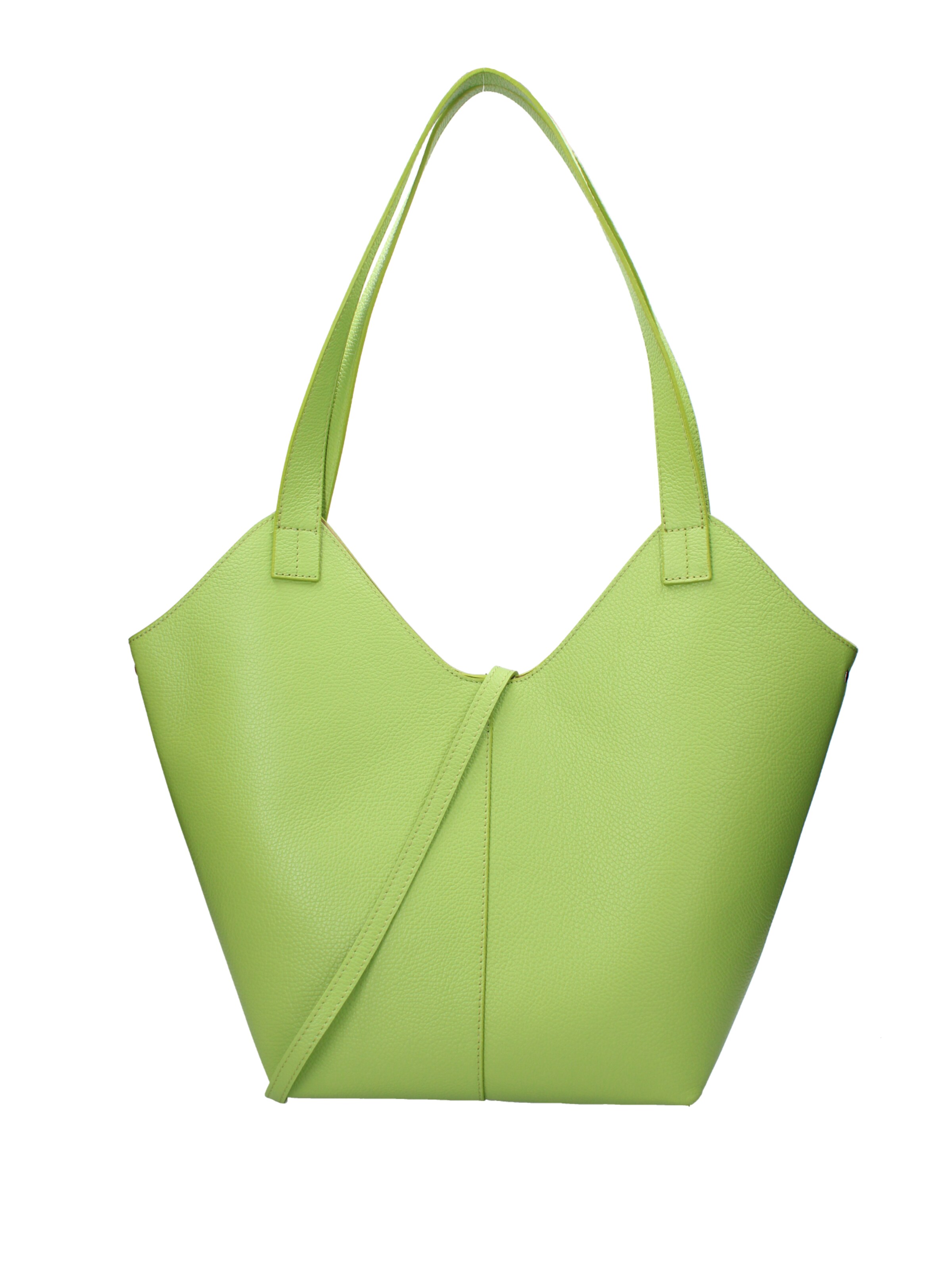 Roberta Rossi Shopper in Groen: voorkant