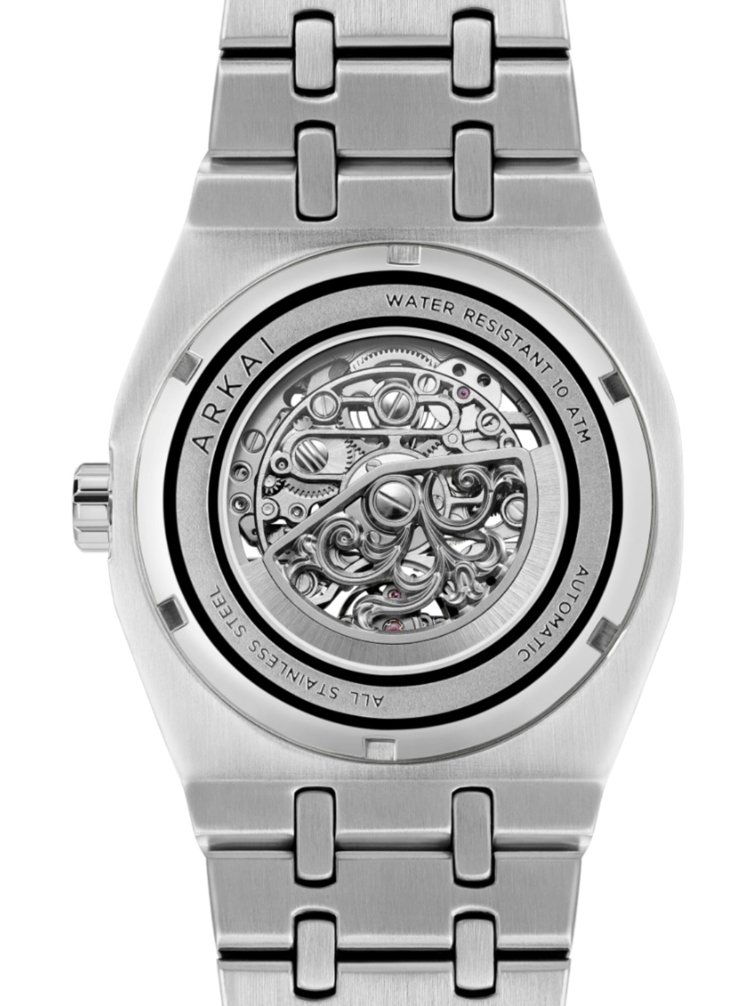 Arkai Analog watch 'Aaric Mamut' in Silver