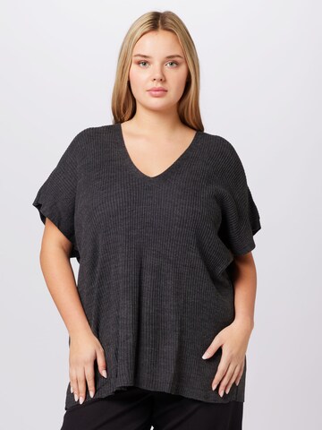 Pullover di Dorothy Perkins Curve in grigio: frontale