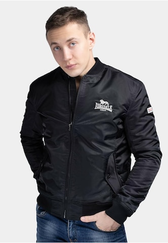 Giacca di mezza stagione 'Tern Hill' di LONSDALE in nero: frontale