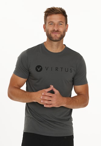 Virtus Shirt 'EDWARDO' in Grau: predná strana