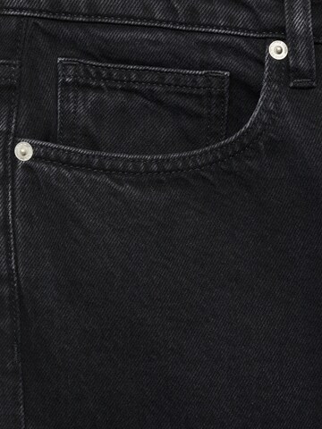 MANGO MAN Tapered Jeans 'Sammy' i sort