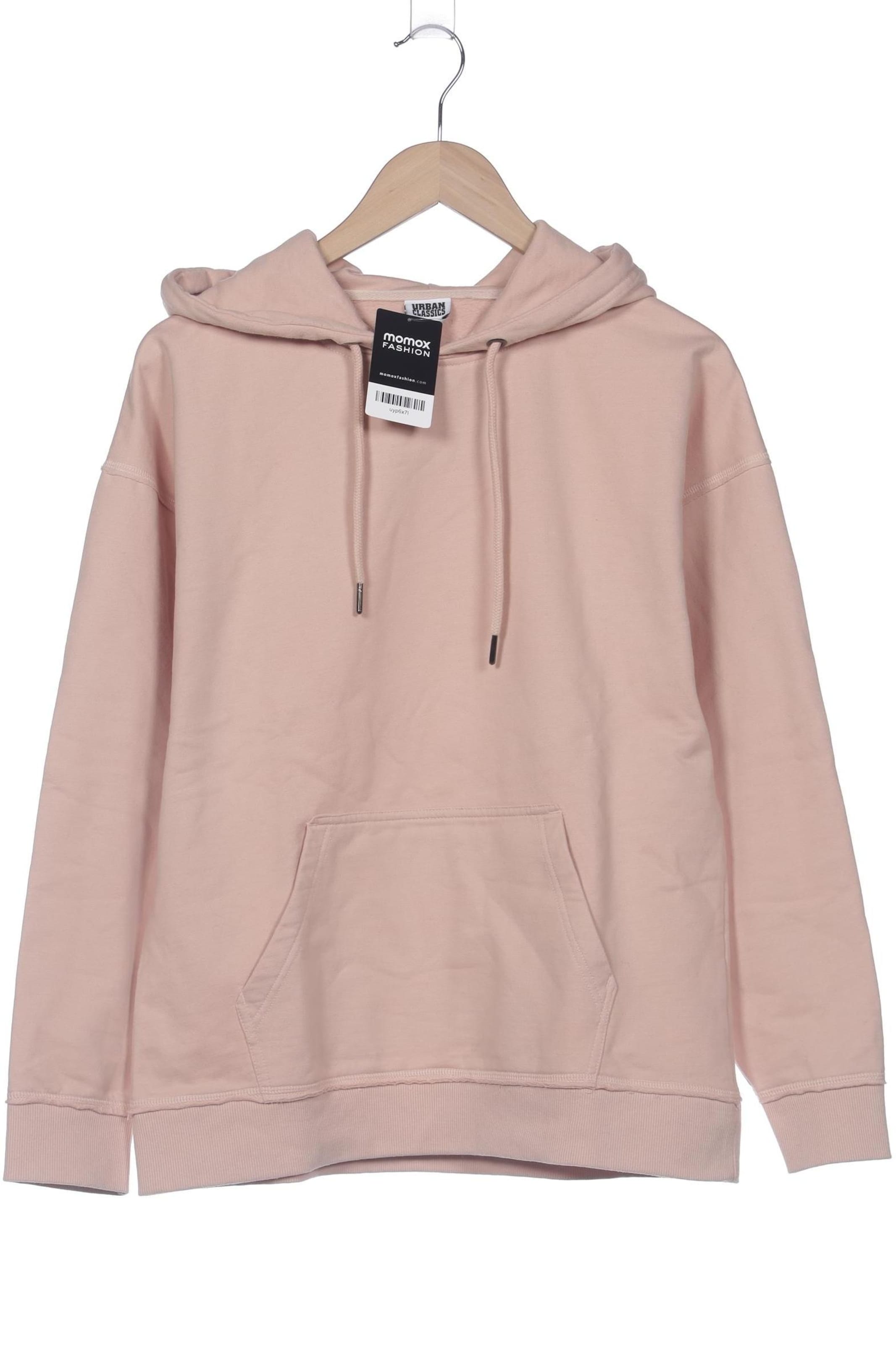 Urban Classics Sweatshirt & Zip-Up Hoodie in M in Pink: front