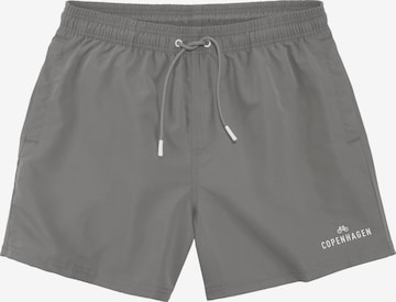 Copenhagen Studios Uimashortsit värissä harmaa: etupuoli