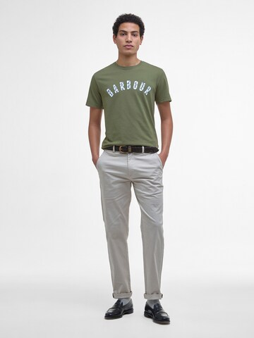 T-Shirt 'Torpoint' Barbour en vert