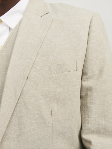 JACK & JONES Slim fit Blazer 'Riviera' in Beige