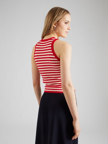 TOMMY HILFIGER - Top de malha em vermelho