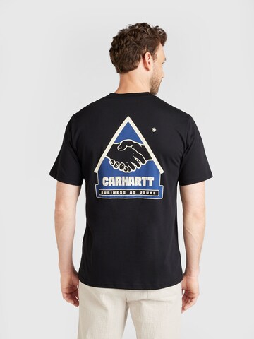 Carhartt WIP T-Shirt 'Trade' in Schwarz: Vorderseite