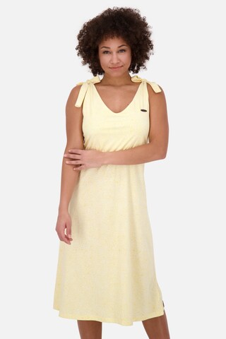 Alife and Kickin Summer dress 'MelinaAK' in Yellow: front