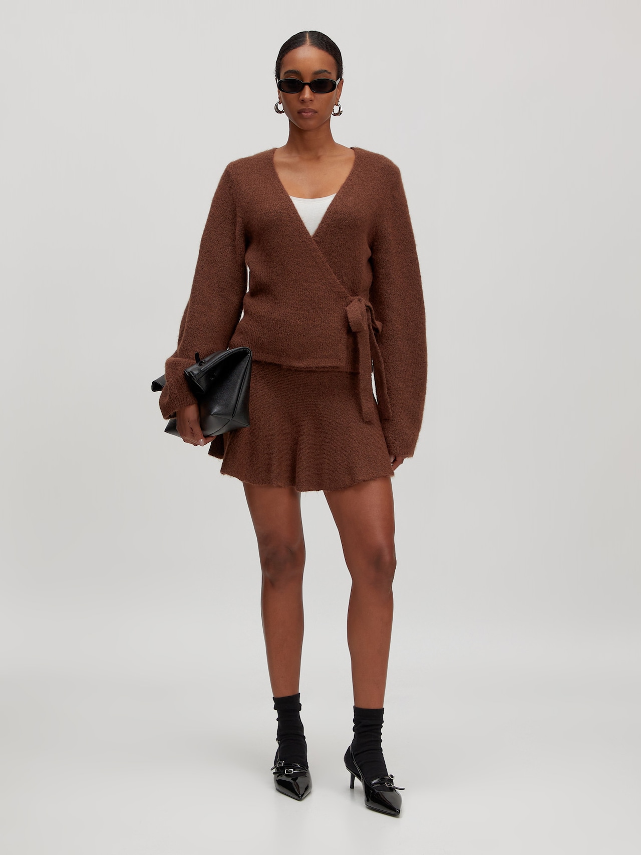 EDITED Gonna 'Adalee Wool' marrone