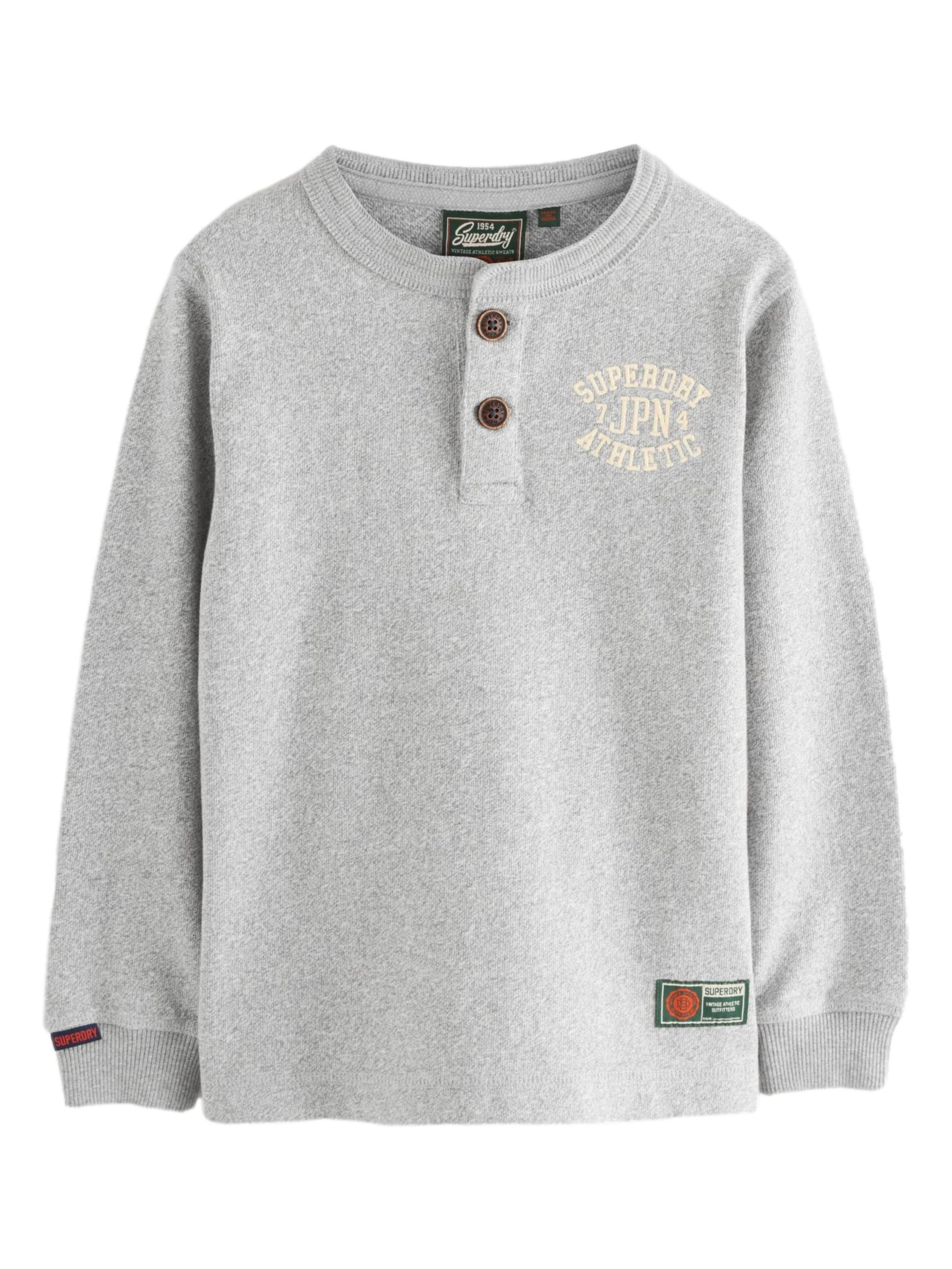 Superdry Paita värissä harmaa: etupuoli