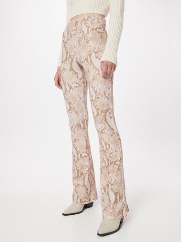 évasé Leggings 'SABRINA' GUESS en rose : devant