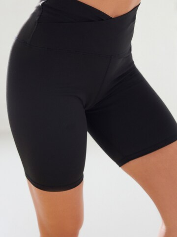 Skinny Leggings de la Next pe negru