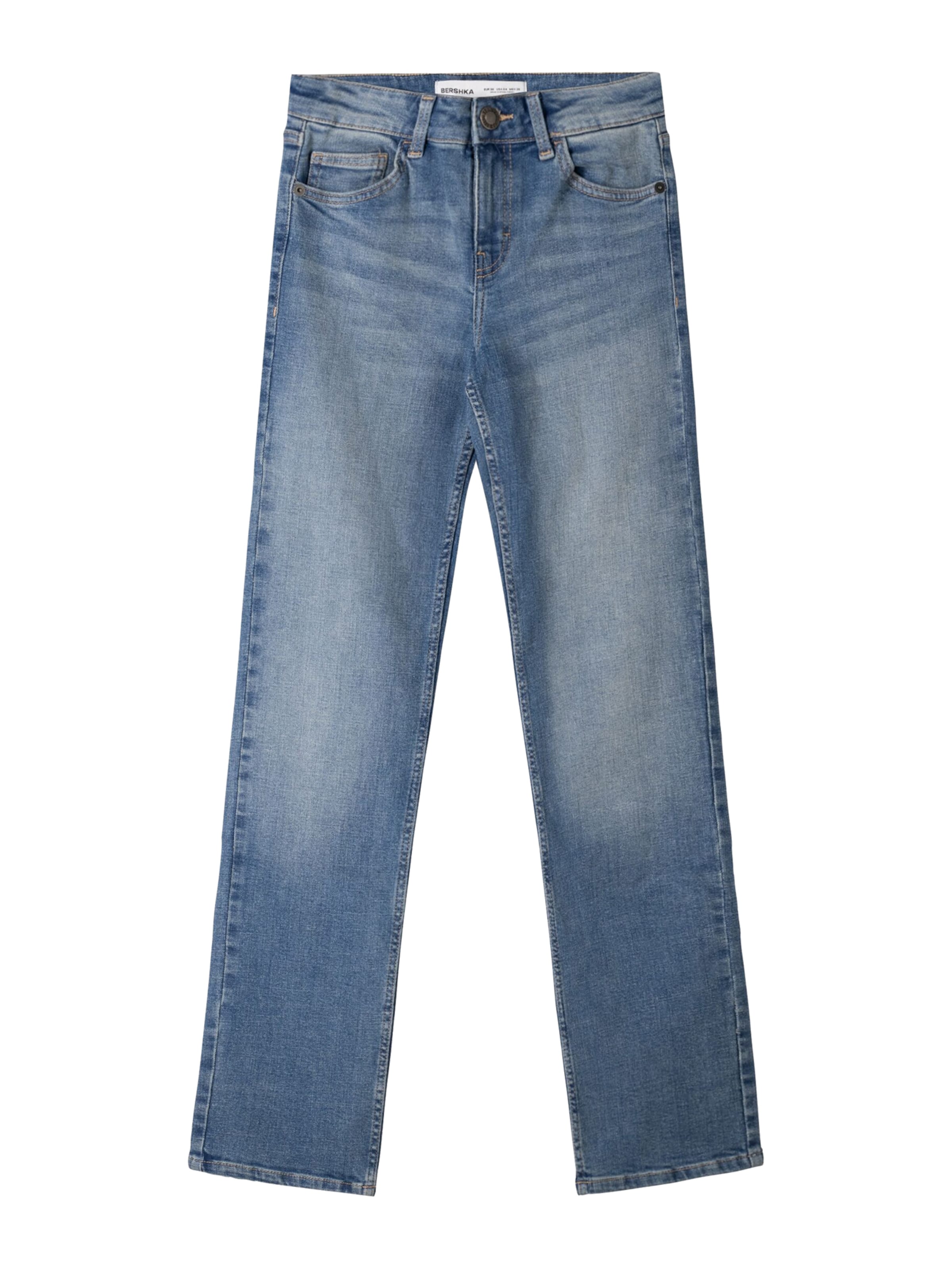 Bershka Jeans in Blue: front