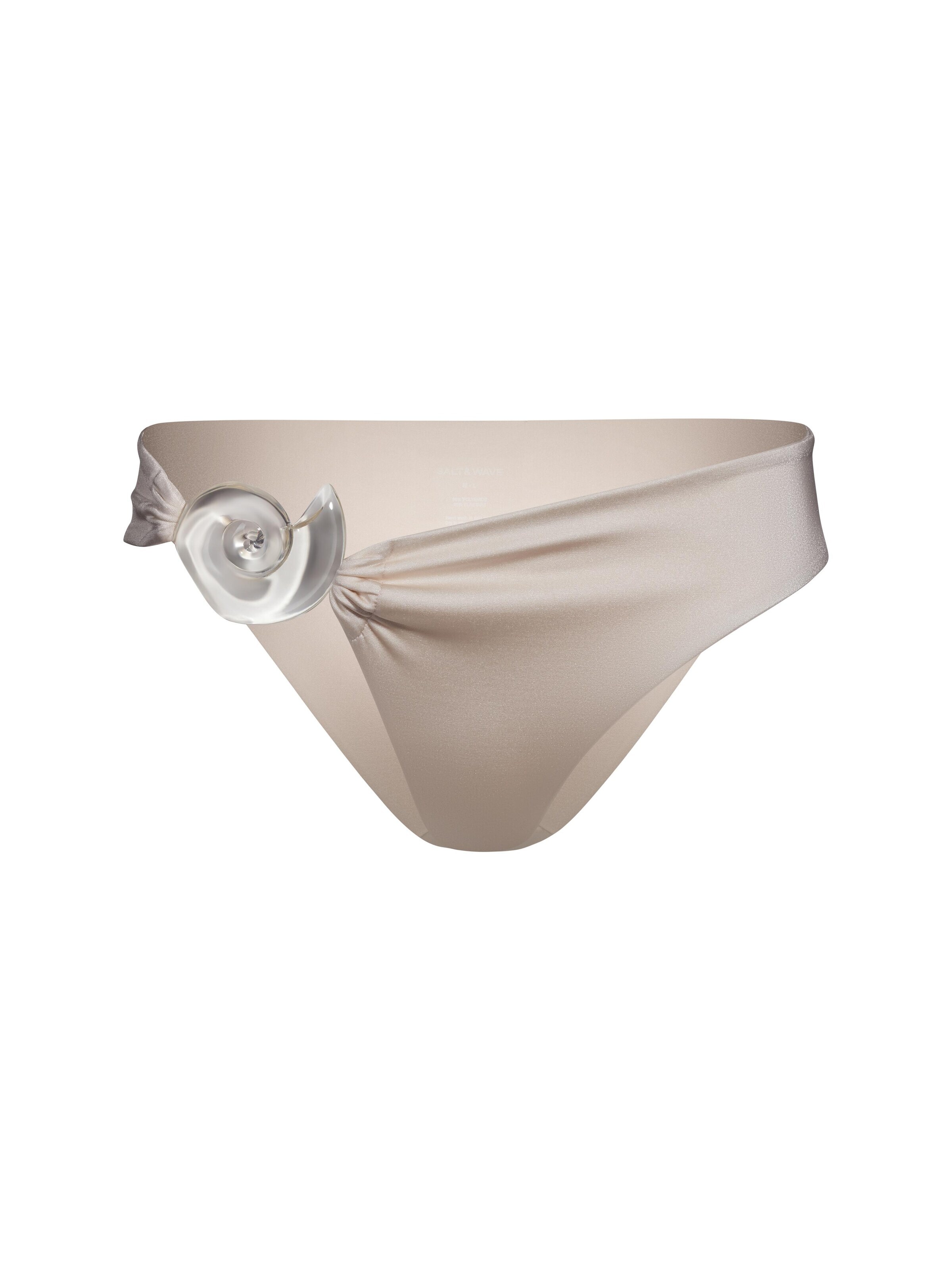 bēšs SALT&WAVE Bikini apakšdaļa 'Aphrodite Bottoms': no priekšpuses