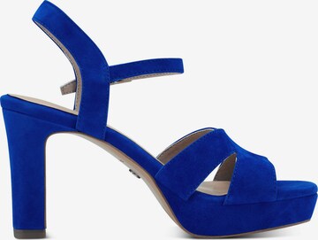 TAMARIS Sandale in Blau