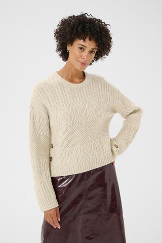 Part Two Pullover 'SindyPW' in Beige: Vorderseite