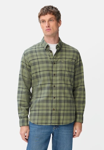 CAMEL ACTIVE - Ajuste regular Camisa en verde: frente