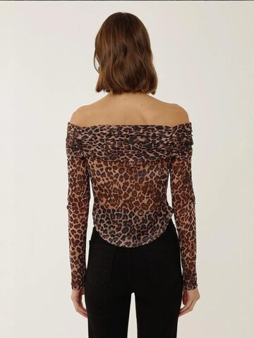 Camicia da donna di Hiccup in marrone