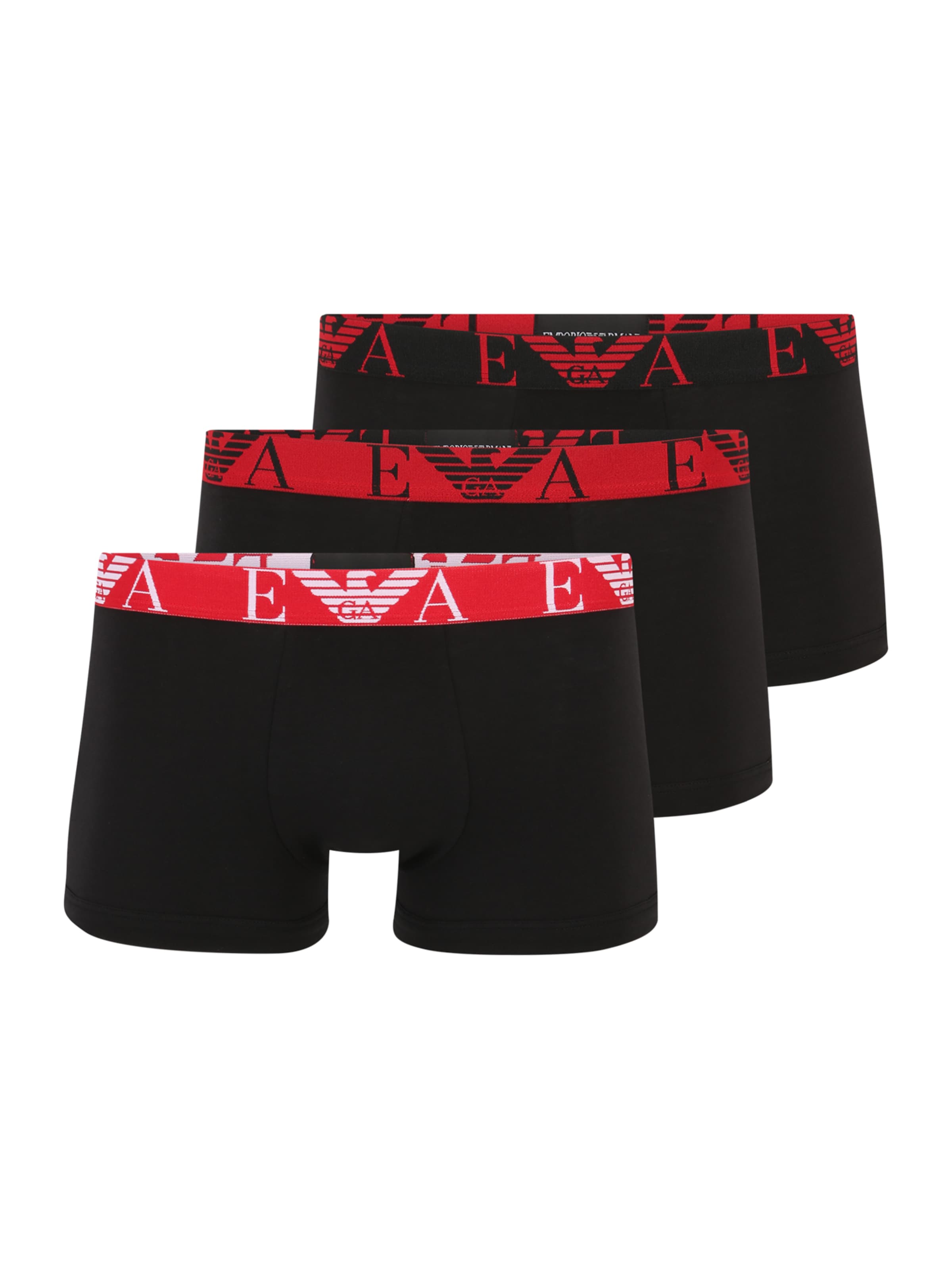 Emporio Armani Boxershorts in Zwart: voorkant