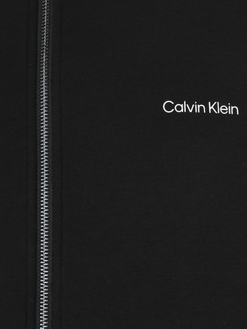 Calvin Klein Big & Tall Ζακέτα φούτερ σε μαύρο