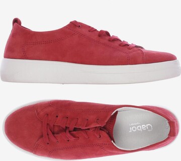 GABOR Sneakers & Trainers in 41,5 in Red: front