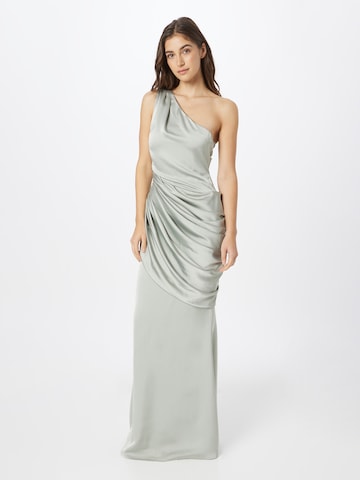 Misspap Evening Dress in Green: front