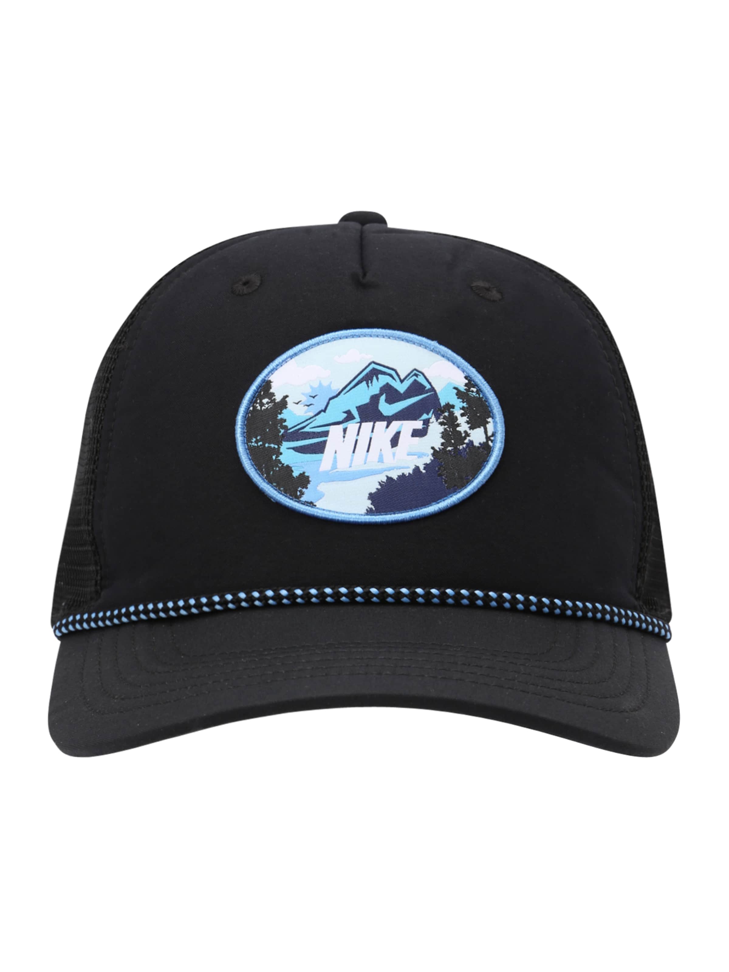 Nike Sportswear Czapka z daszkiem 'RISE' w kolorze czarny