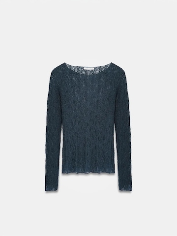 Dilvin - Top em azul: frente