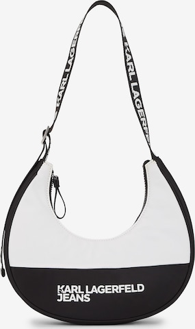KARL LAGERFELD JEANSTorba za na rame - bijela boja: prednji dio