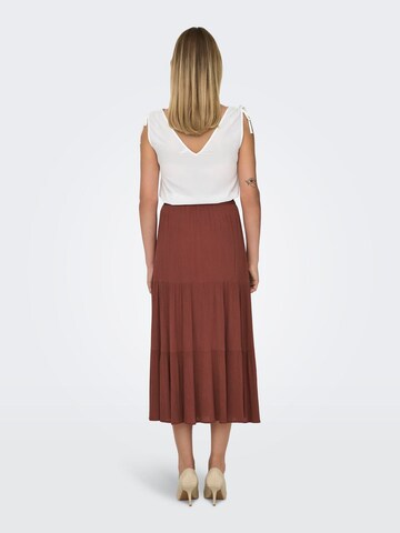 ONLY Skirt 'MIKKA' in Brown