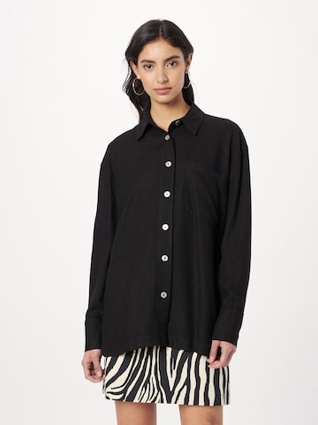 Camicia da donna di River Island in nero: frontale