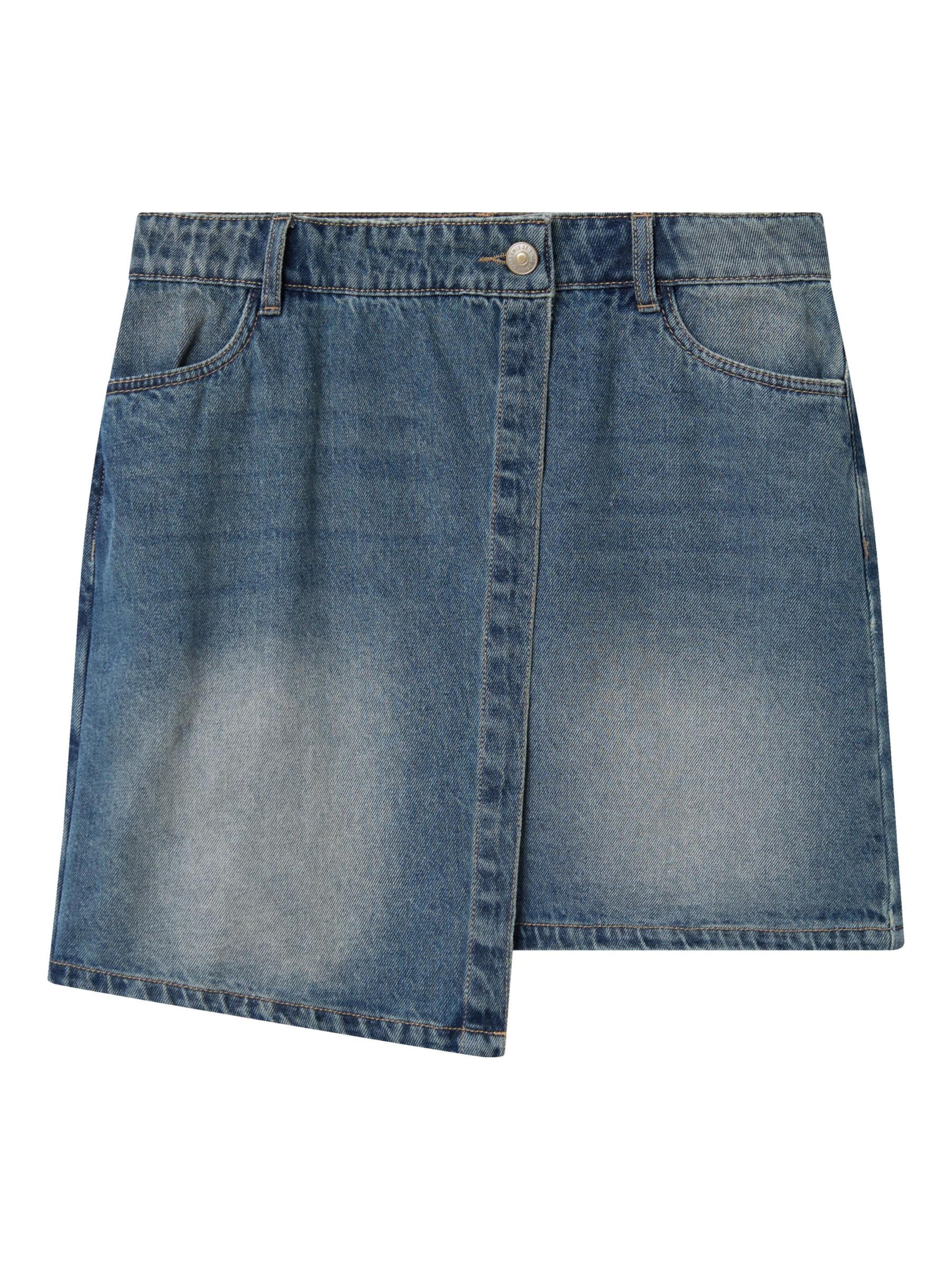 LMTD Skirt in Blue: front