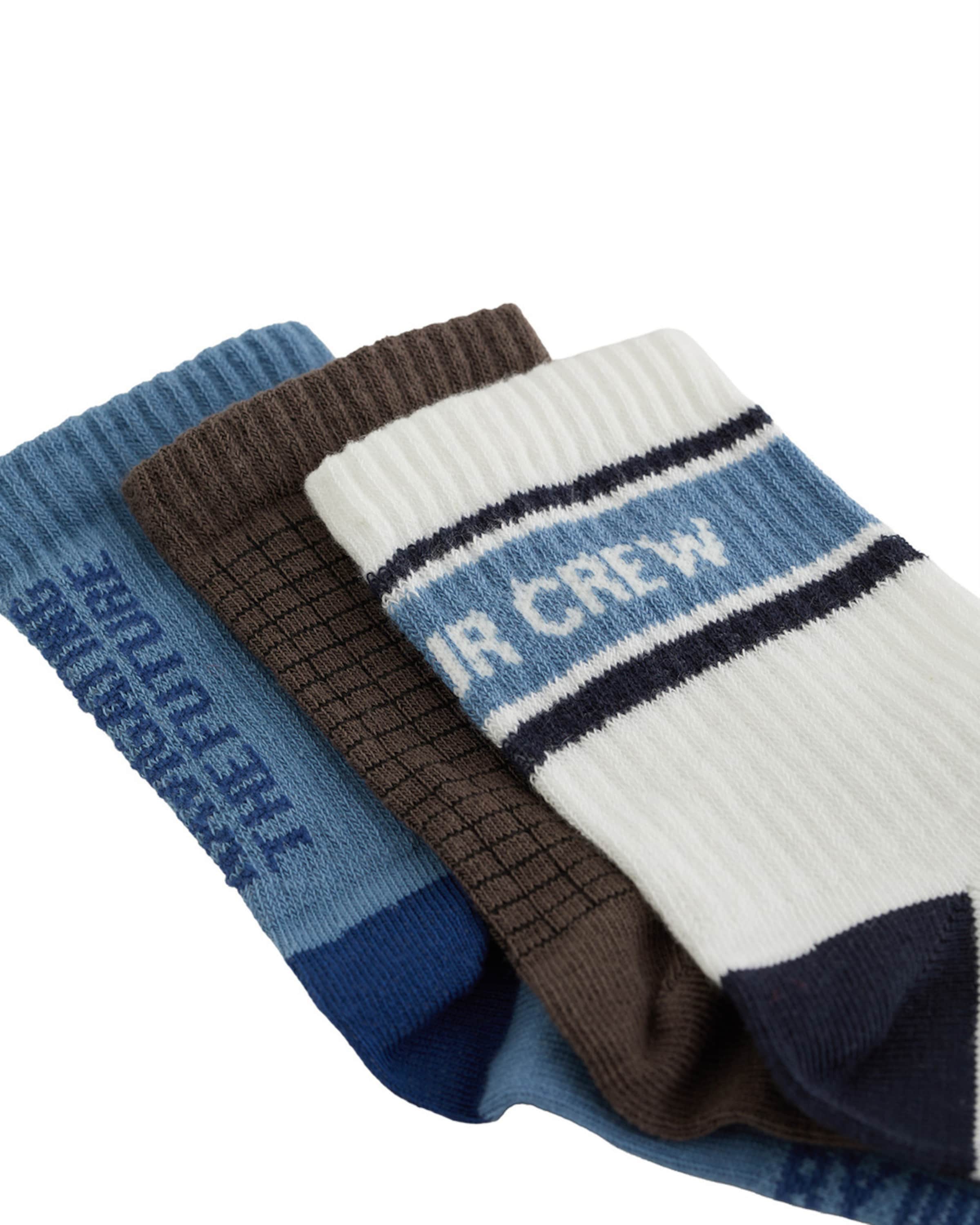 WE Fashion Sokken in Blauw