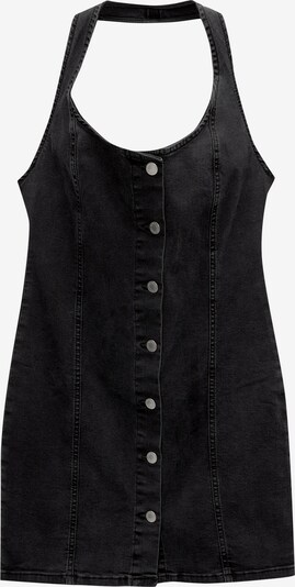 Pull&Bear Kleid in black denim, Produktansicht