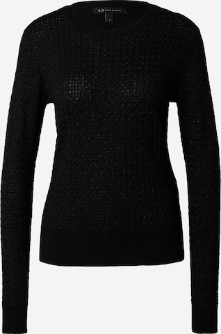 ARMANI EXCHANGE - Jersey 'RYM' en negro: frente