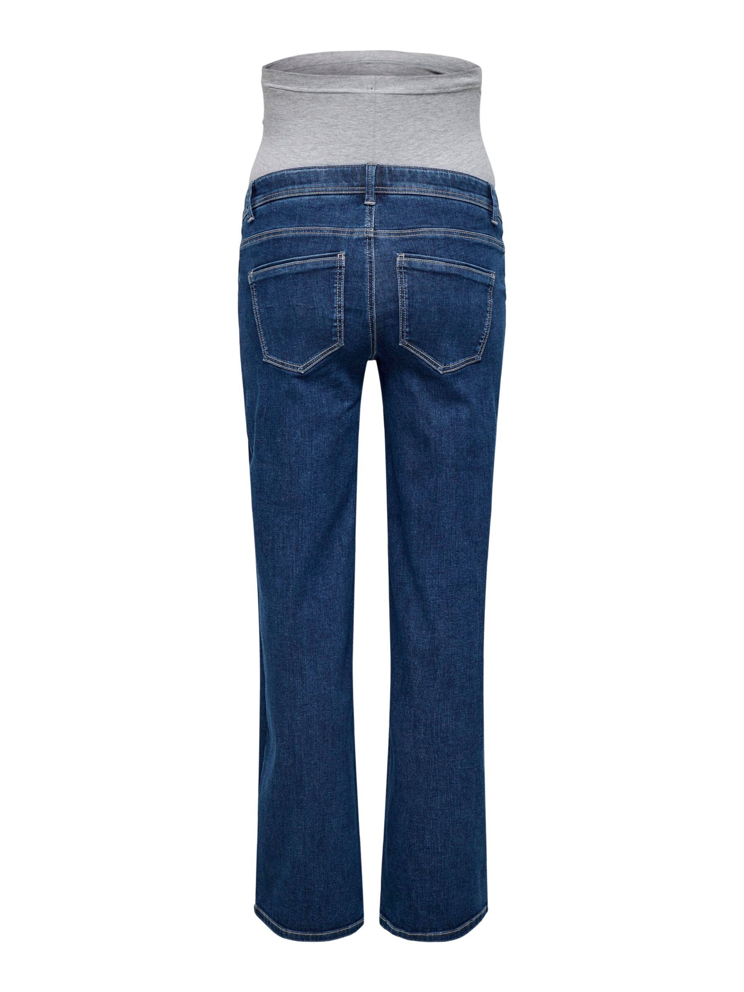 Wide Leg Jean 'OLMWauw' Only Maternity en bleu