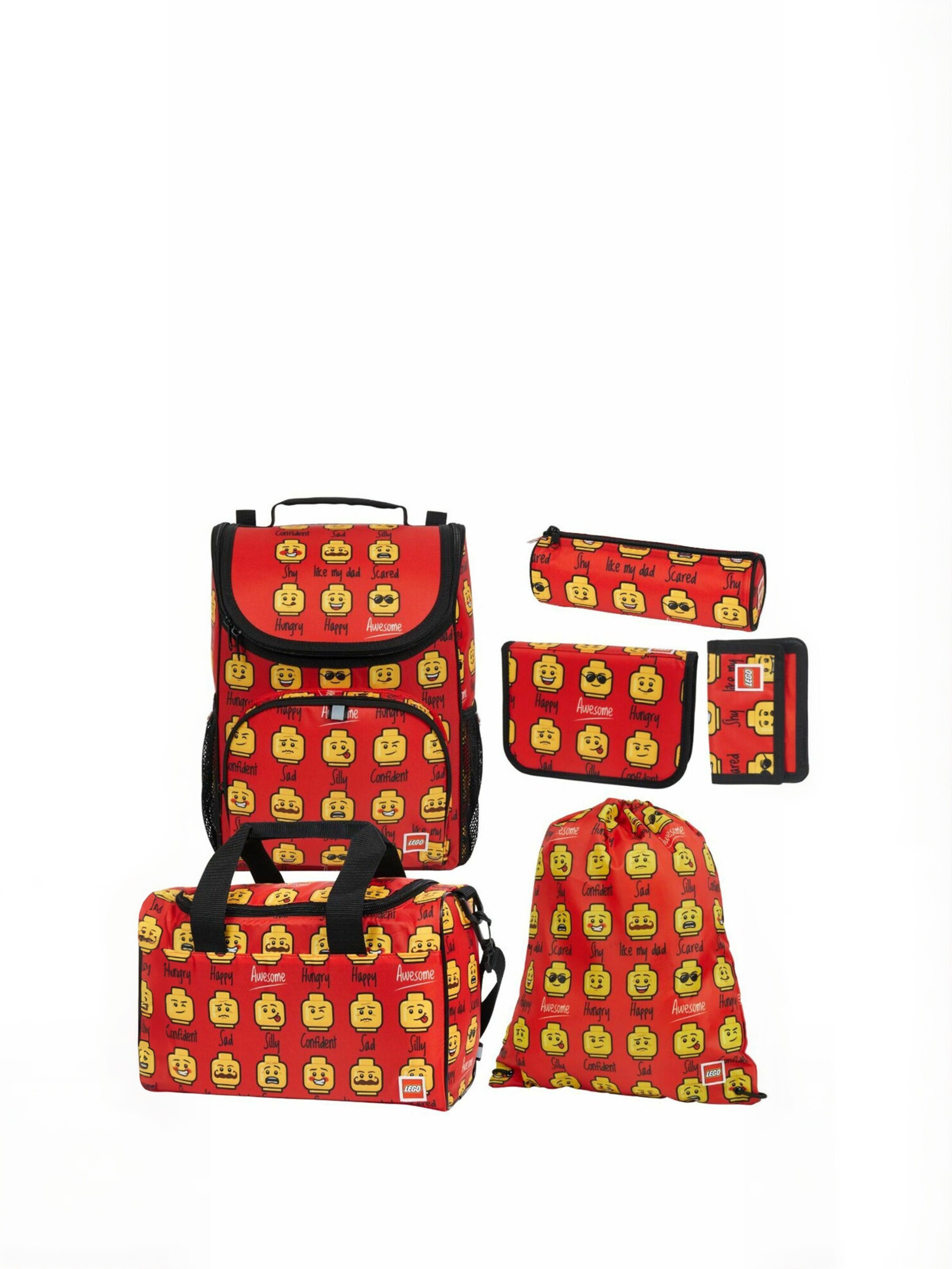 Sac ' Core ' LEGO® Bags en rouge : devant