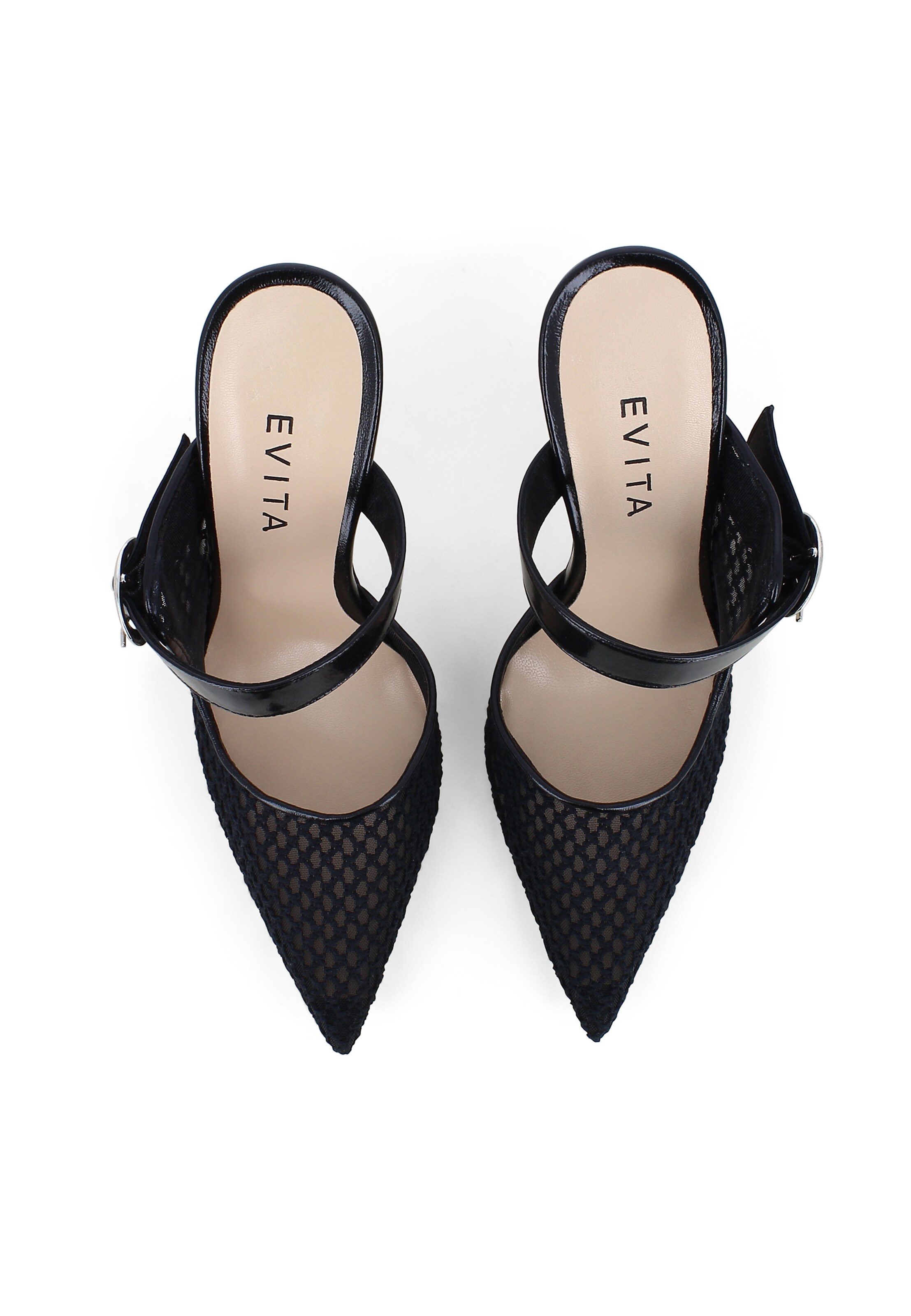 EVITA Clogs 'PIA' in Zwart