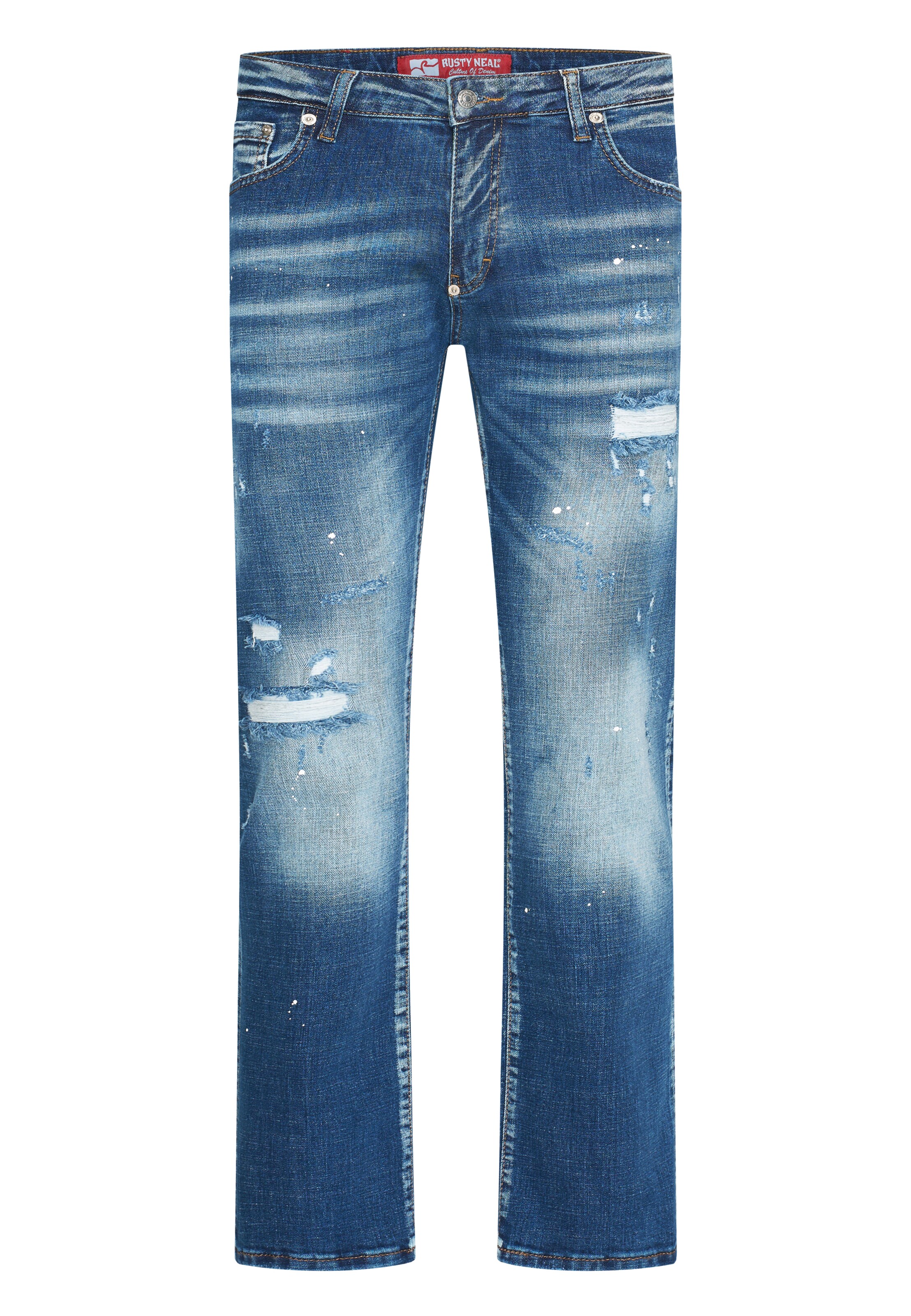 Rusty Neal Slim fit Jeans in Blue: front