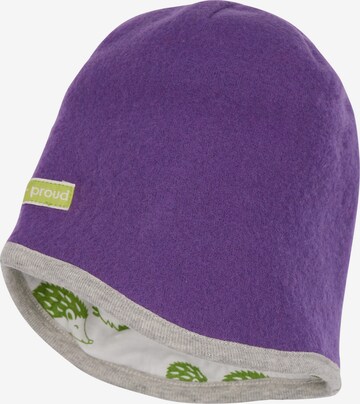 loud + proud Beanie in Purple