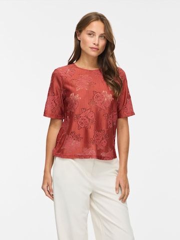 VILA Blouse 'VIMaven' in Bruin: voorkant