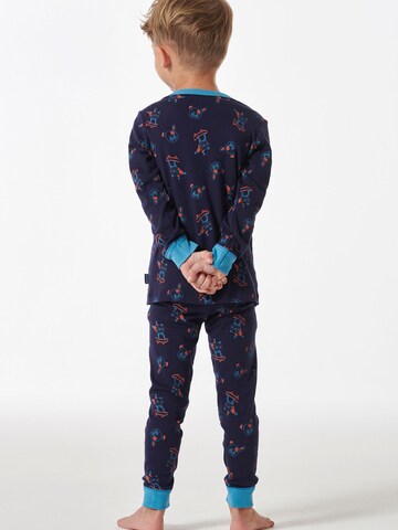 SCHIESSER - Pijama en azul