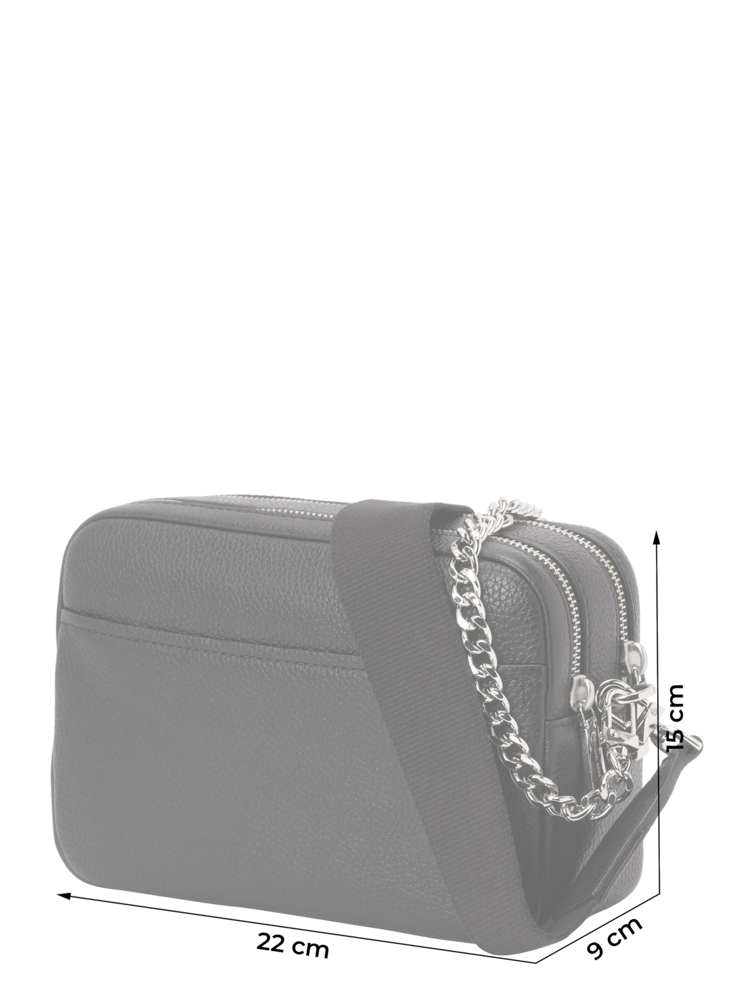 MICHAEL Michael Kors Taška přes rameno – černá