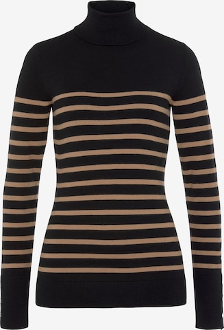 HECHTER PARIS Sweater in Black: front