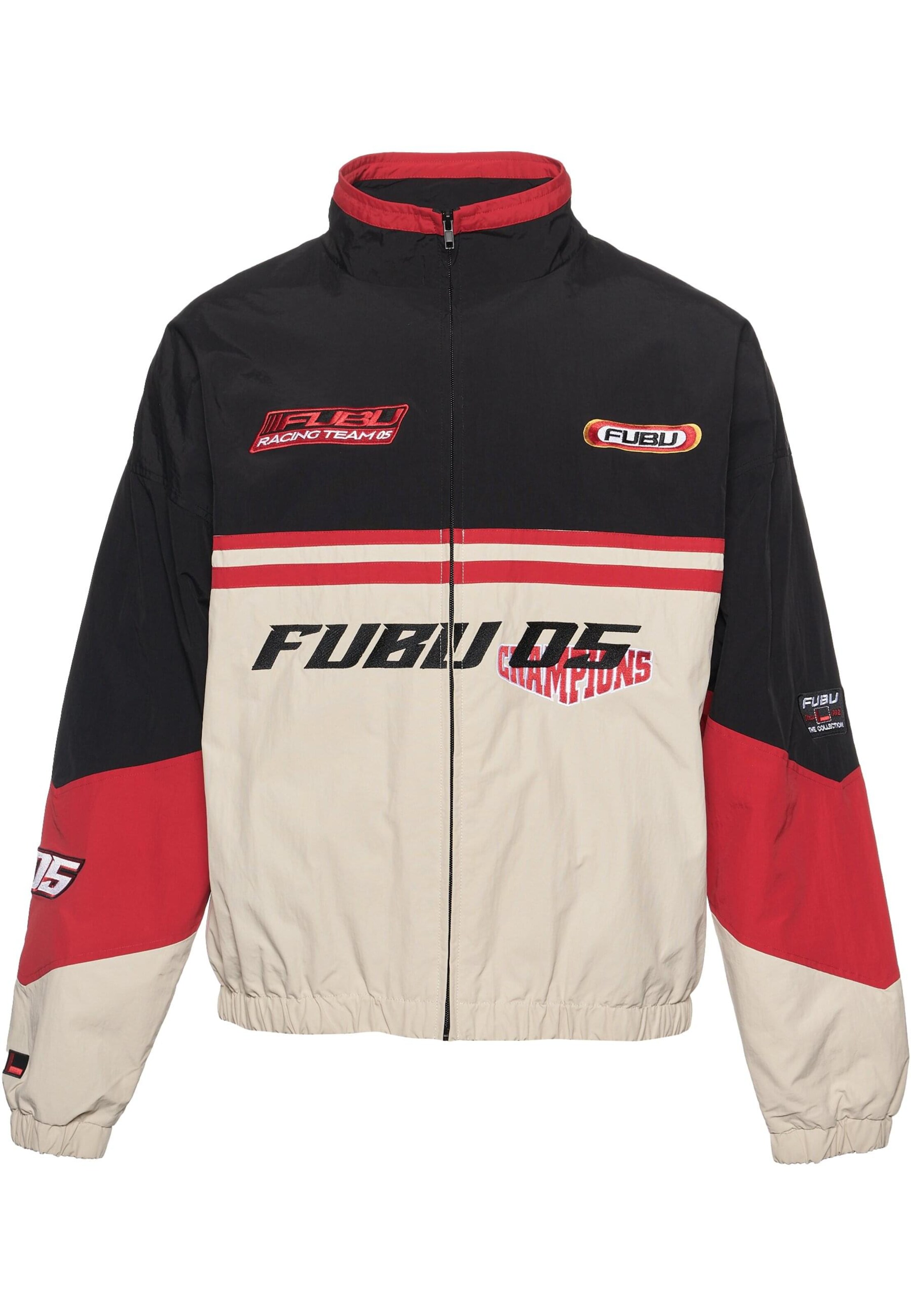 FUBU Tussenjas in Beige: voorkant