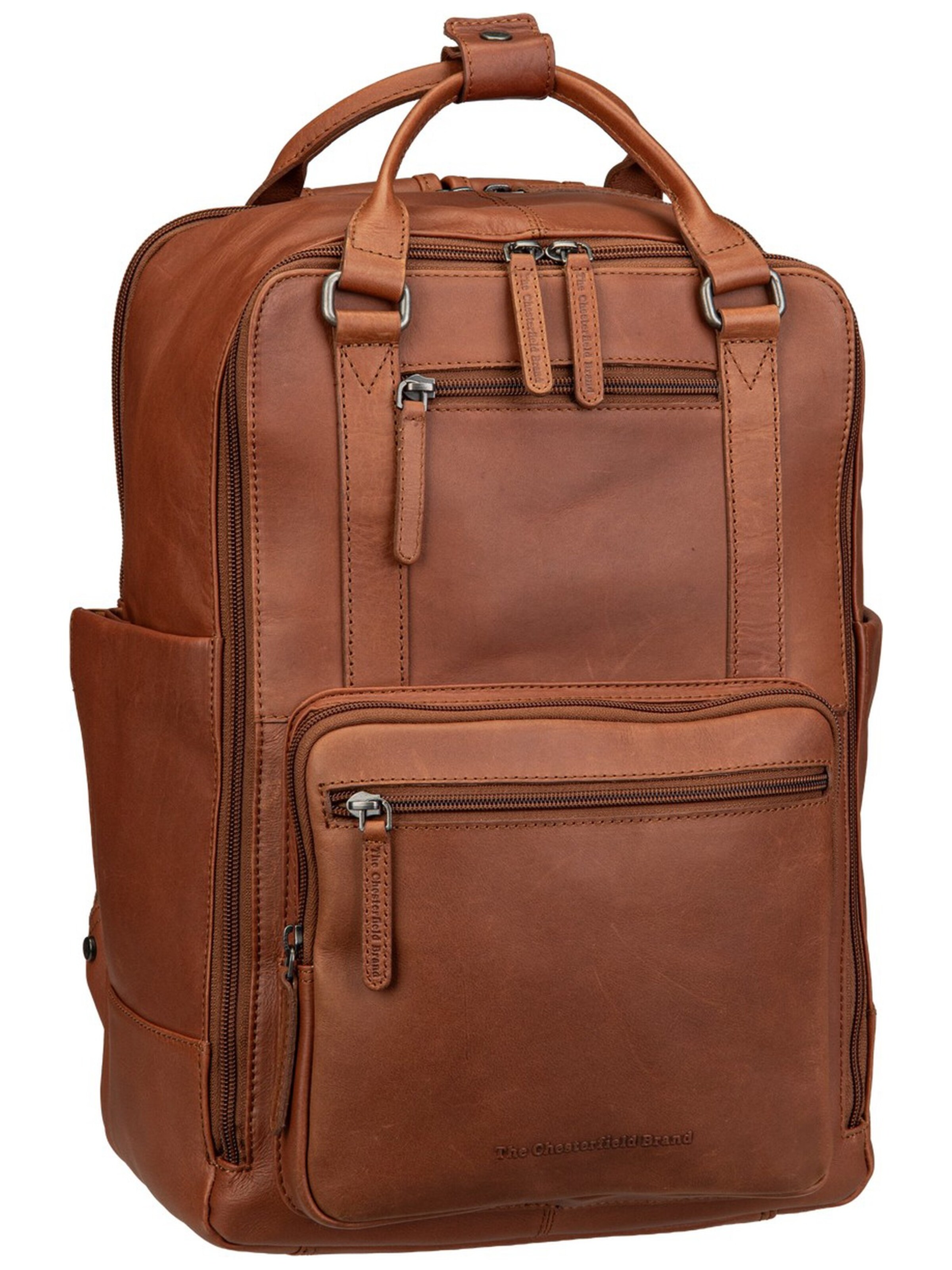 The Chesterfield Brand Backpack 'Calden' in Cognac, Item view