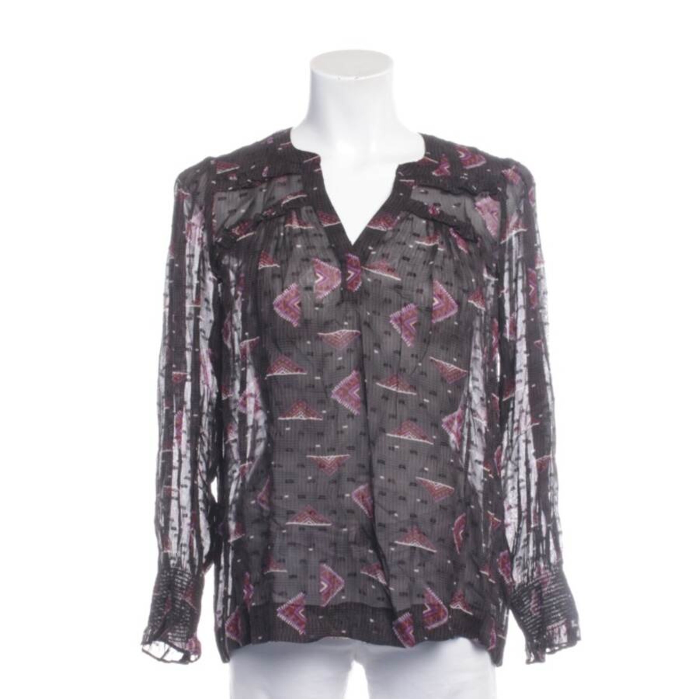 Ba&sh Bluse / Tunika XXS in Mischfarben: Vorderseite
