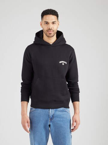 JACK & JONES Sweatshirt 'JWHSANTORINI' in Schwarz: Rückseite