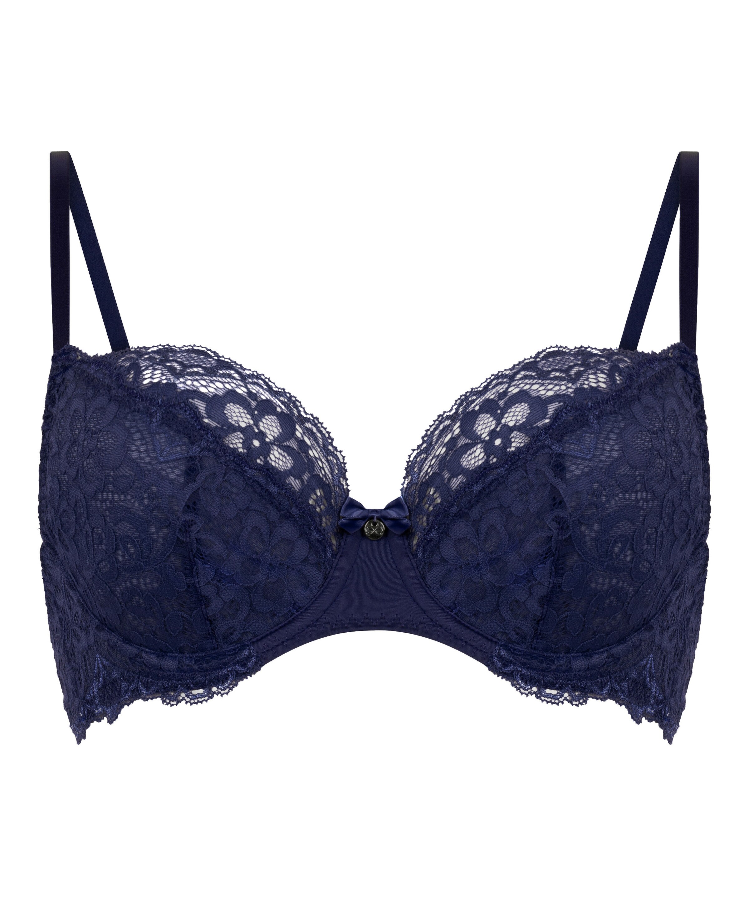 Hunkemöller T-Shirt BH 'Marine' in Blau: Vorderseite